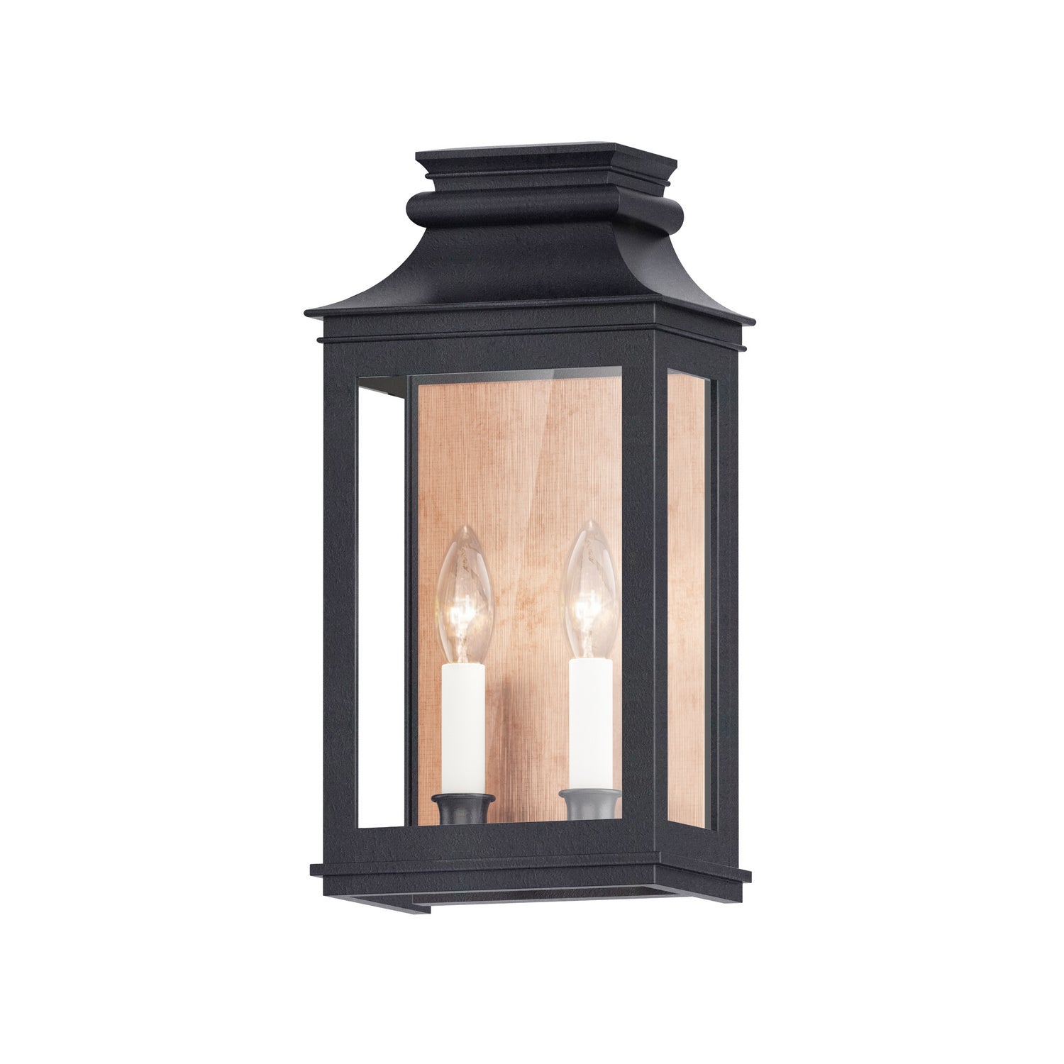 Maxim - 40914CLACPBO - Two Light Outdoor Wall Sconce - Savannah VX - Antique Copper / Black Oxide