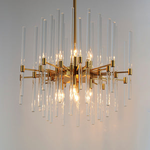 Maxim - 38405CLHR - Eight Light Chandelier - Divine - Heritage