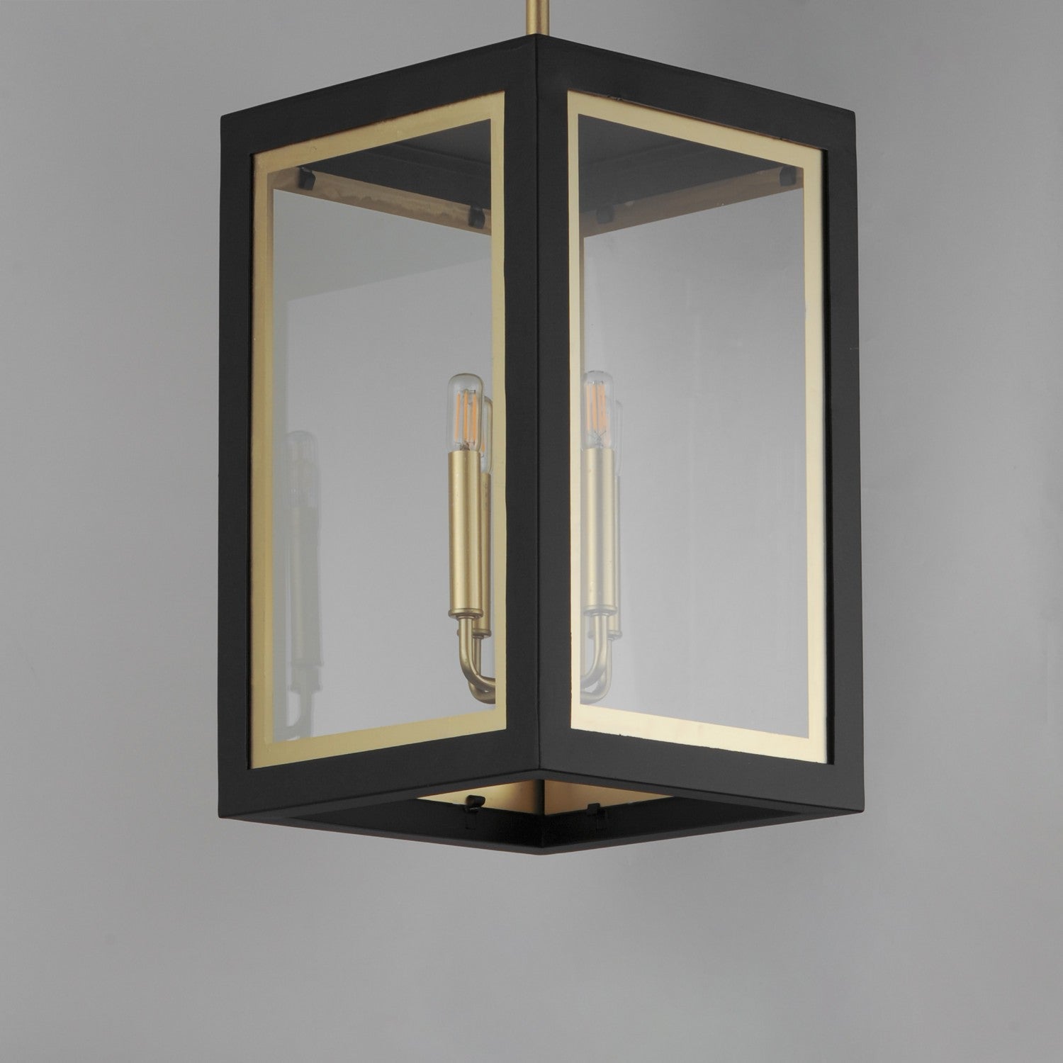 Maxim - 30058CLBKGLD - Four Light Outdoor Pendant - Neoclass - Black / Gold