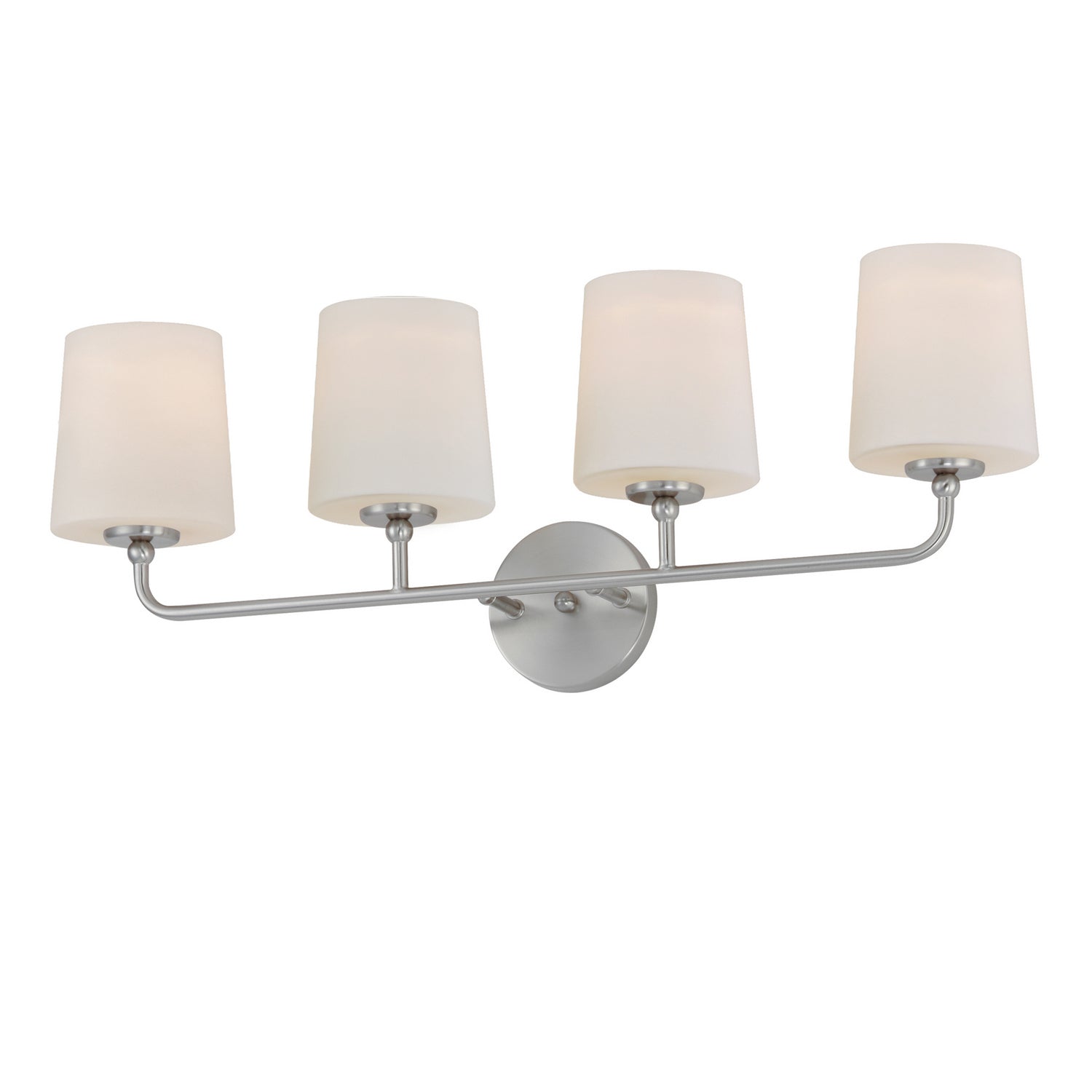 Maxim - 12094SWSN - Four Light Bath Vanity - Bristol - Satin Nickel