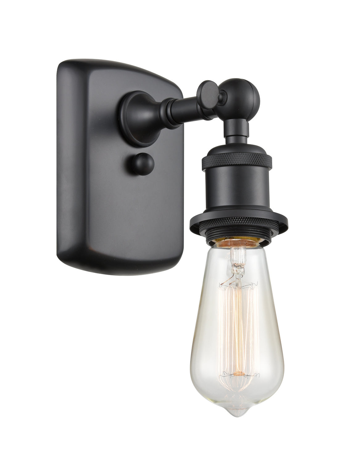 Innovations - 516-1W-BK - One Light Wall Sconce - Ballston - Matte Black