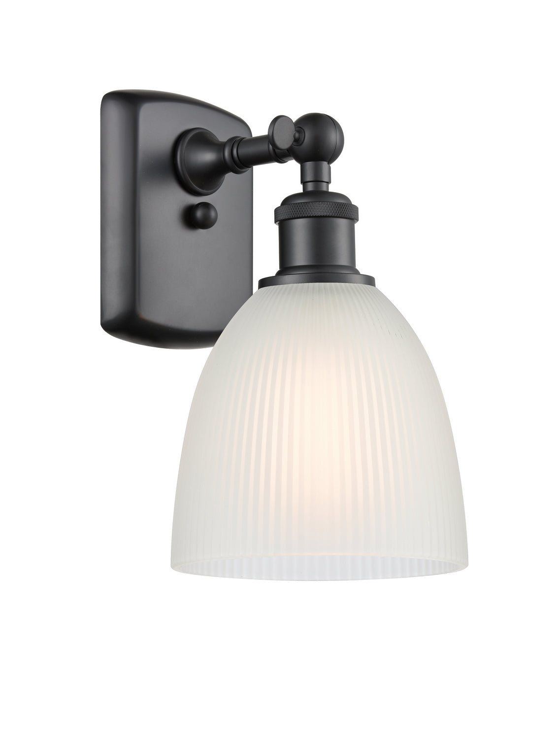 Innovations - 516-1W-BK-G381 - One Light Wall Sconce - Ballston - Matte Black