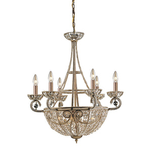 ELK Home - 5967/6+4 - Ten Light Chandelier - Elizabethan - Dark Bronze