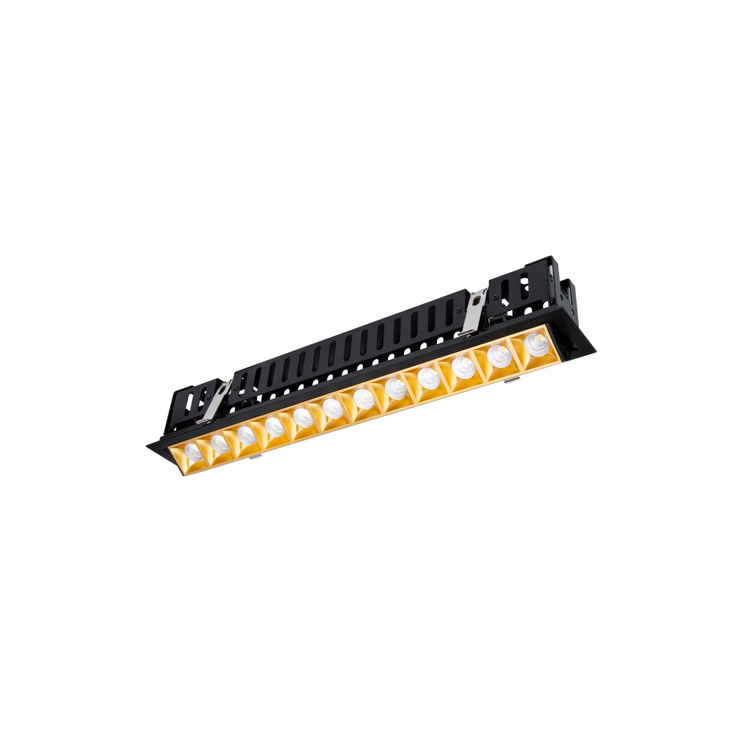 W.A.C. Lighting - R1GAT12-F930-GLBK - LED Adjustable Trim - Multi Stealth - Gold/Black