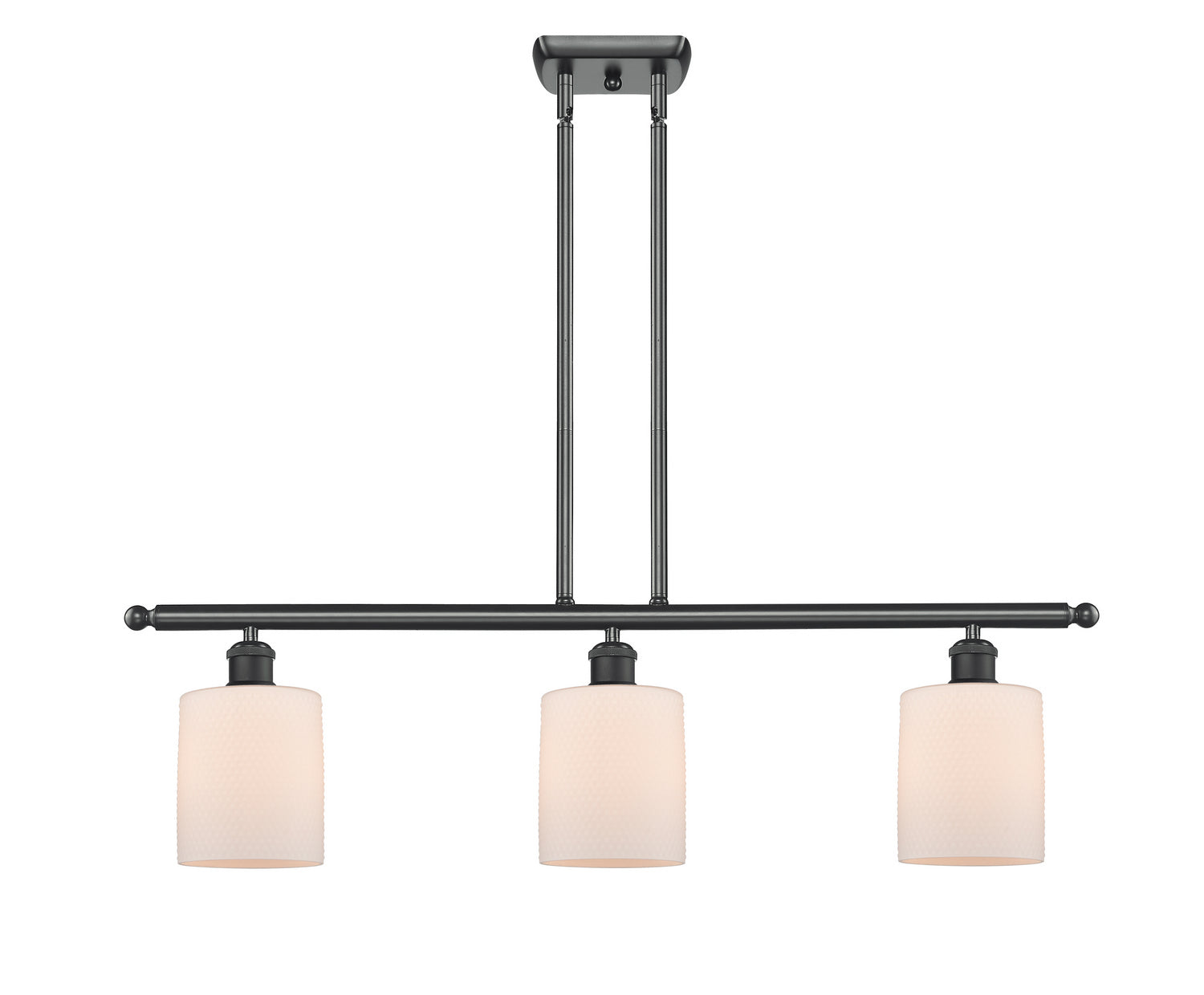 Innovations - 516-3I-BK-G111 - Three Light Island Pendant - Ballston - Matte Black