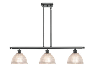 Innovations - 516-3I-BK-G422 - Three Light Island Pendant - Ballston - Matte Black