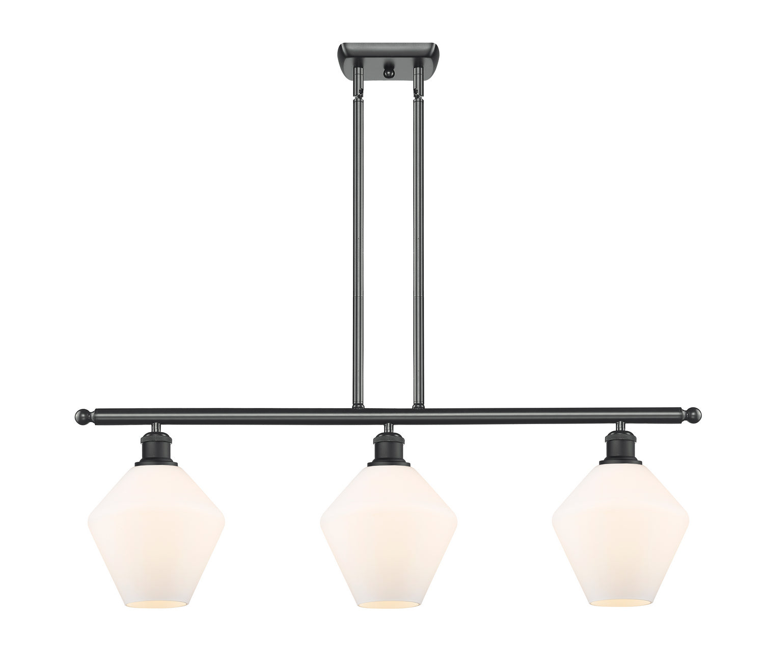 Innovations - 516-3I-BK-G651-8 - Three Light Island Pendant - Ballston - Matte Black