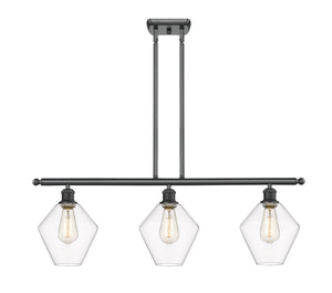 Innovations - 516-3I-BK-G652-8 - Three Light Island Pendant - Ballston - Matte Black