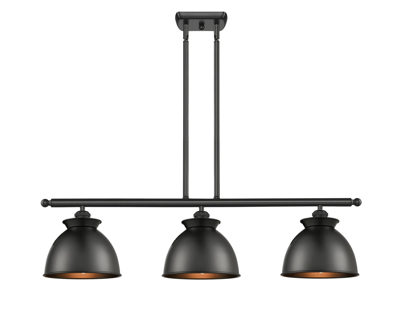 Innovations - 516-3I-BK-M14-BK - Three Light Island Pendant - Ballston - Matte Black