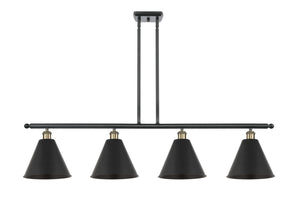 Innovations - 516-4I-BAB-MBC-12-BK - Four Light Island Pendant - Ballston - Black Antique Brass