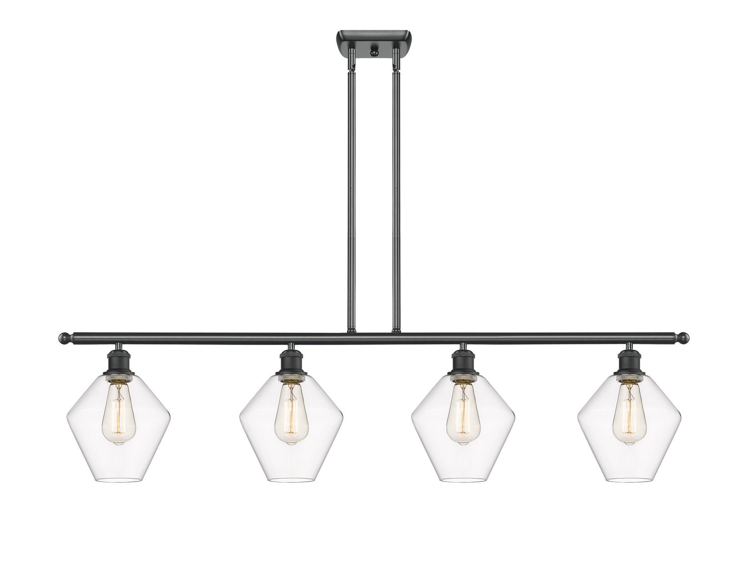 Innovations - 516-4I-BK-G652-8 - Four Light Island Pendant - Ballston - Matte Black