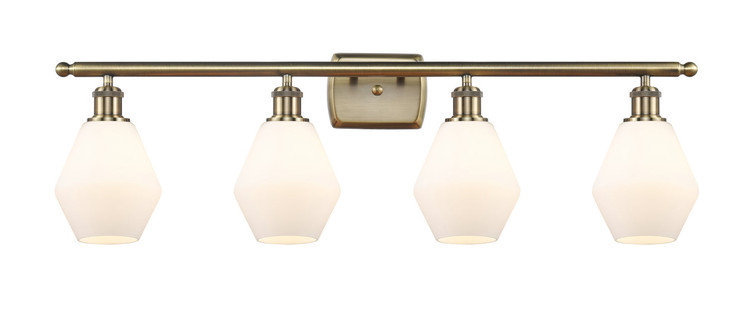 Innovations - 516-4W-AB-G651-6 - Four Light Bath Vanity - Ballston - Antique Brass