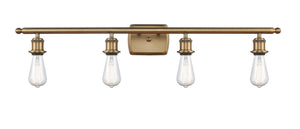 Innovations - 516-4W-BB - Four Light Bath Vanity - Ballston - Brushed Brass