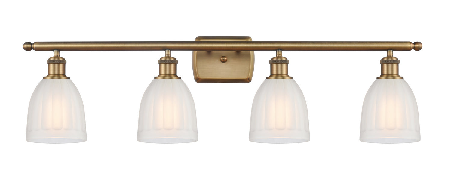 Innovations - 516-4W-BB-G441 - Four Light Bath Vanity - Ballston - Brushed Brass