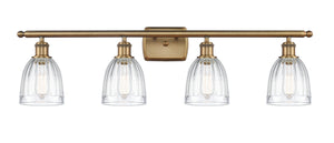 Innovations - 516-4W-BB-G442 - Four Light Bath Vanity - Ballston - Brushed Brass