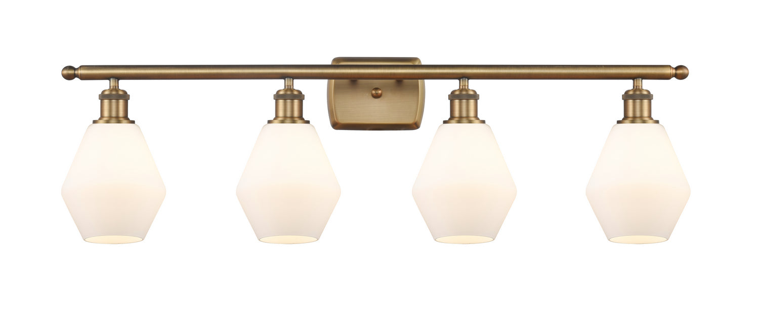 Innovations - 516-4W-BB-G651-6 - Four Light Bath Vanity - Ballston - Brushed Brass