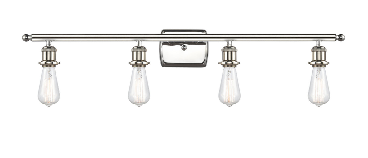 Innovations - 516-4W-PN - Four Light Bath Vanity - Ballston - Polished Nickel