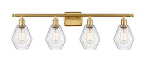 Innovations - 516-4W-SG-G654-6 - Four Light Bath Vanity - Ballston - Satin Gold