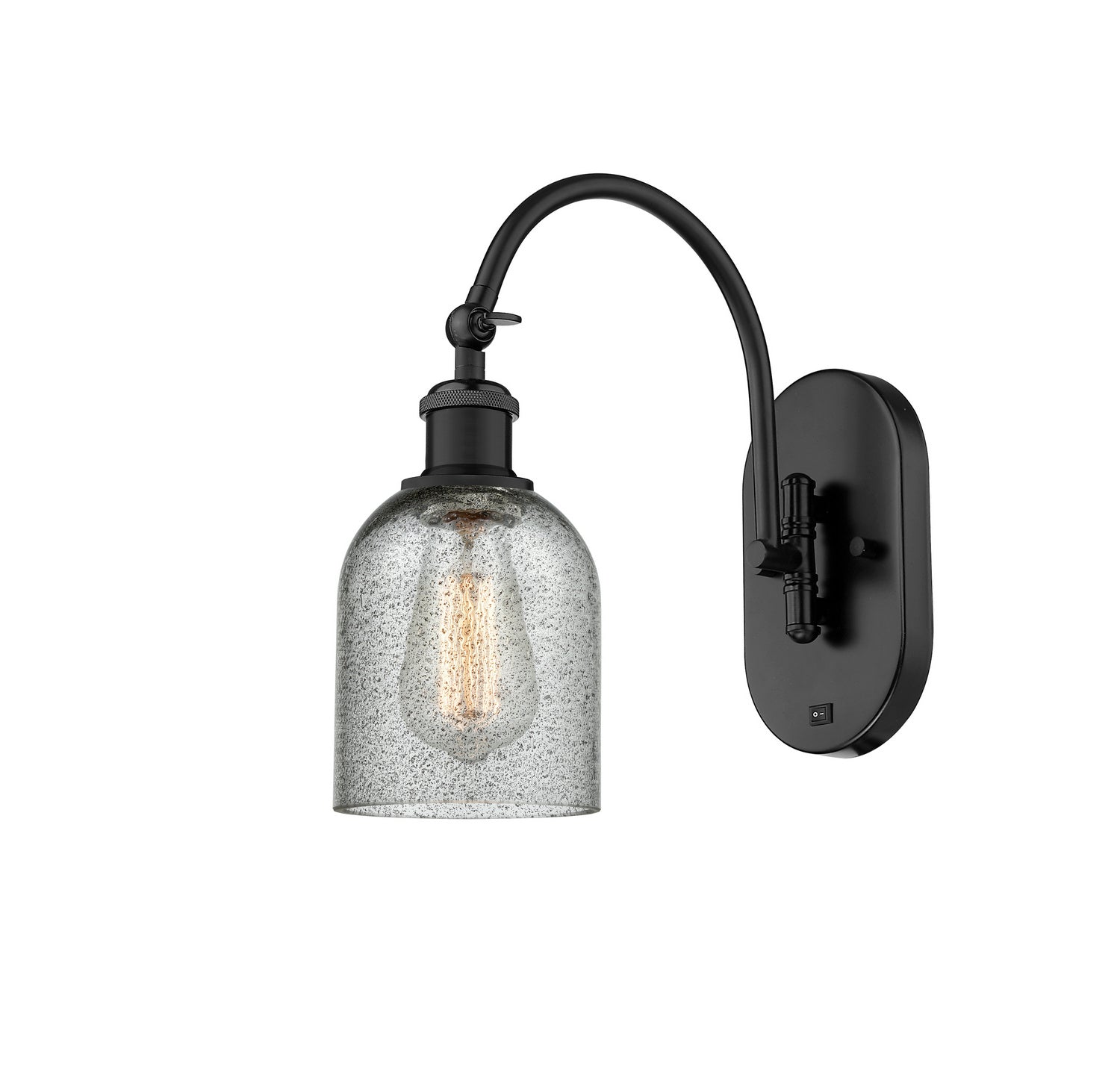 Innovations - 518-1W-BK-G257-LED - LED Wall Sconce - Ballston - Matte Black