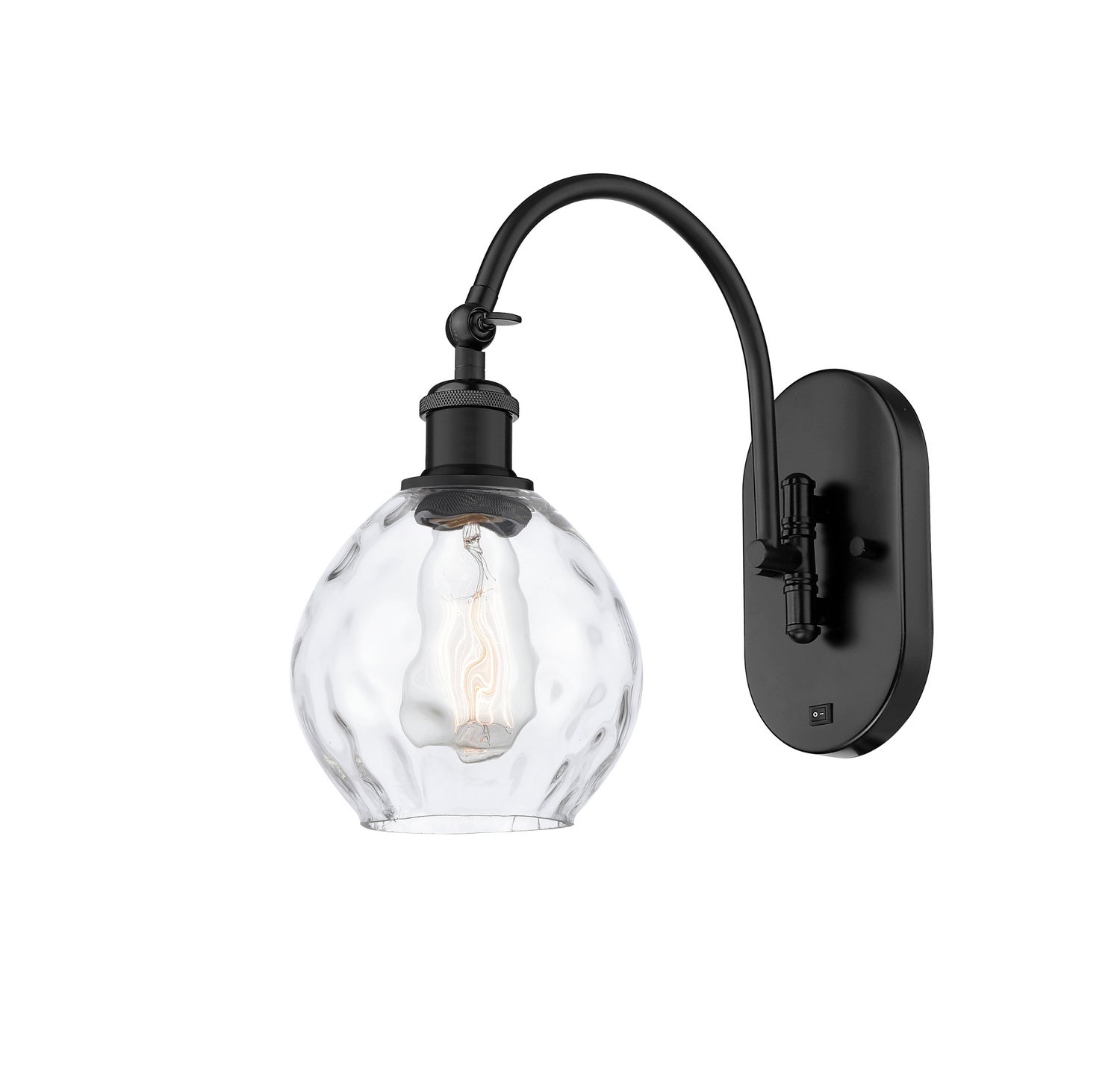 Innovations - 518-1W-BK-G362 - One Light Wall Sconce - Ballston - Matte Black