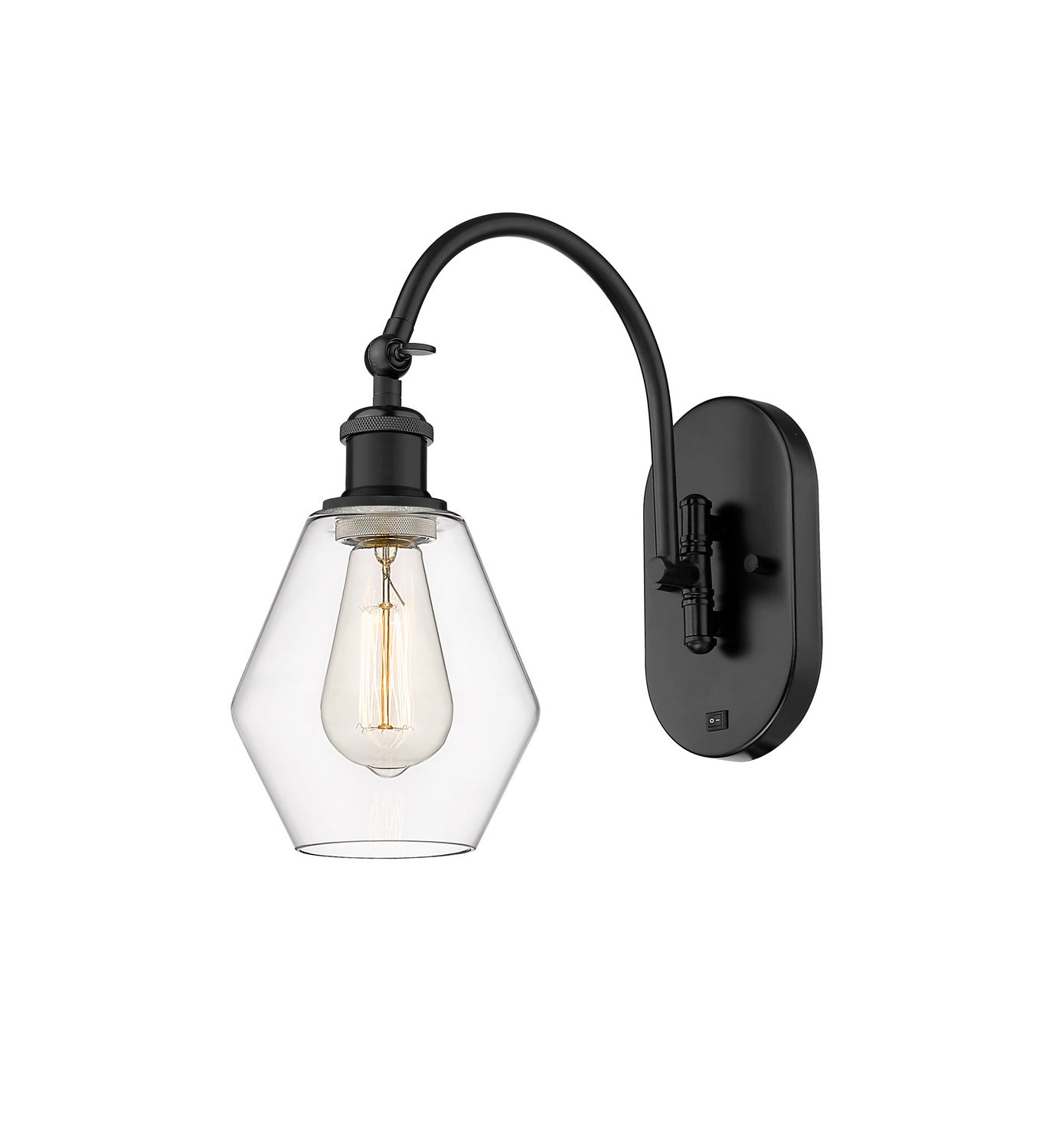 Innovations - 518-1W-BK-G652-6 - One Light Wall Sconce - Ballston - Matte Black