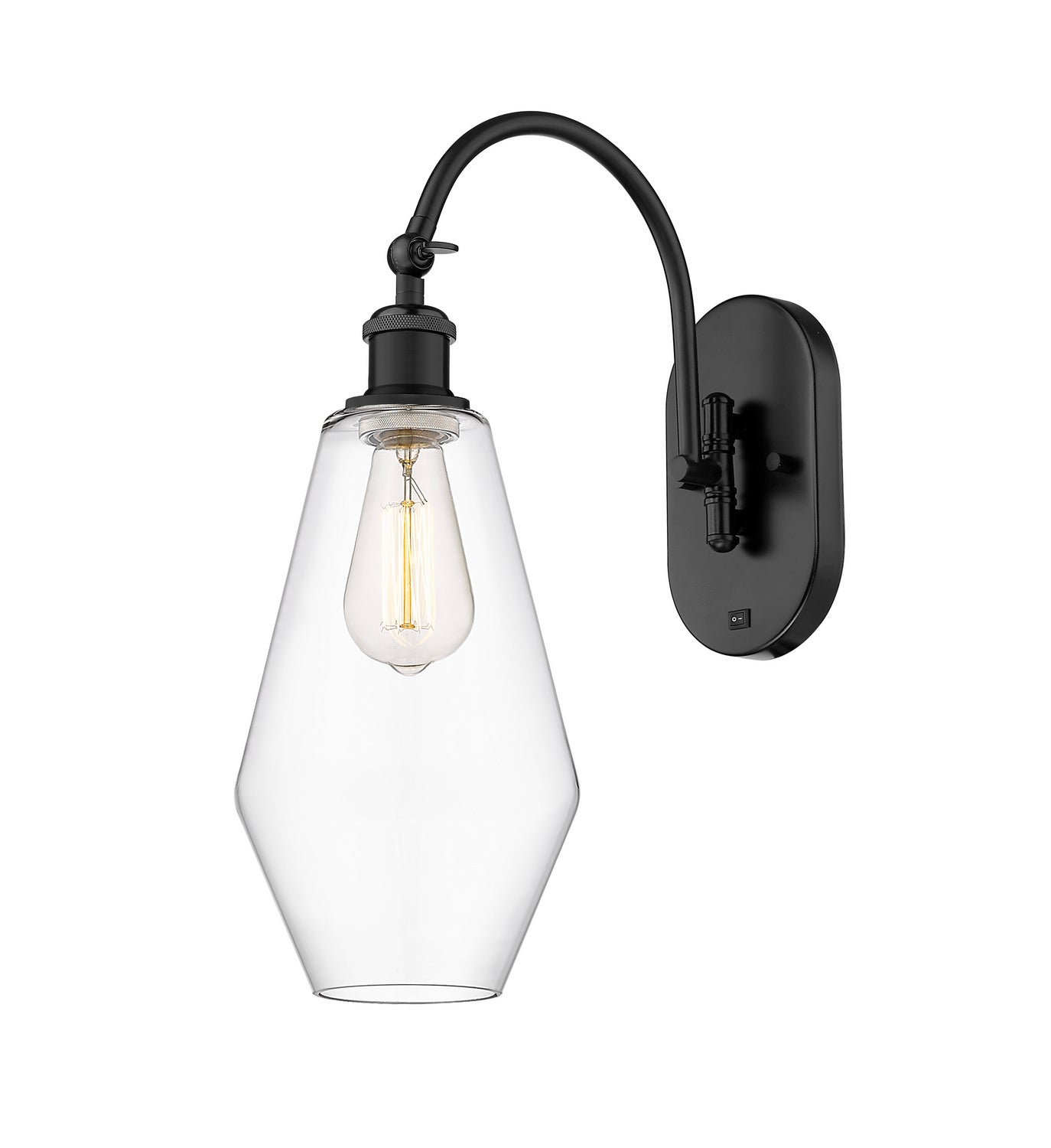 Innovations - 518-1W-BK-G652-7 - One Light Wall Sconce - Ballston - Matte Black