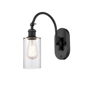 Innovations - 518-1W-BK-G802 - One Light Wall Sconce - Ballston - Matte Black