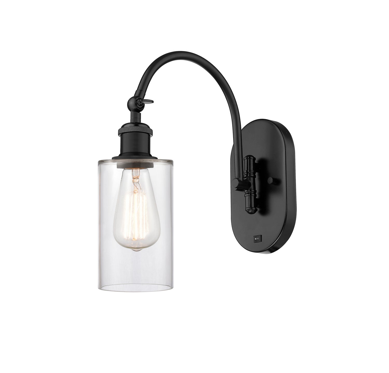 Innovations - 518-1W-BK-G802-LED - LED Wall Sconce - Ballston - Matte Black