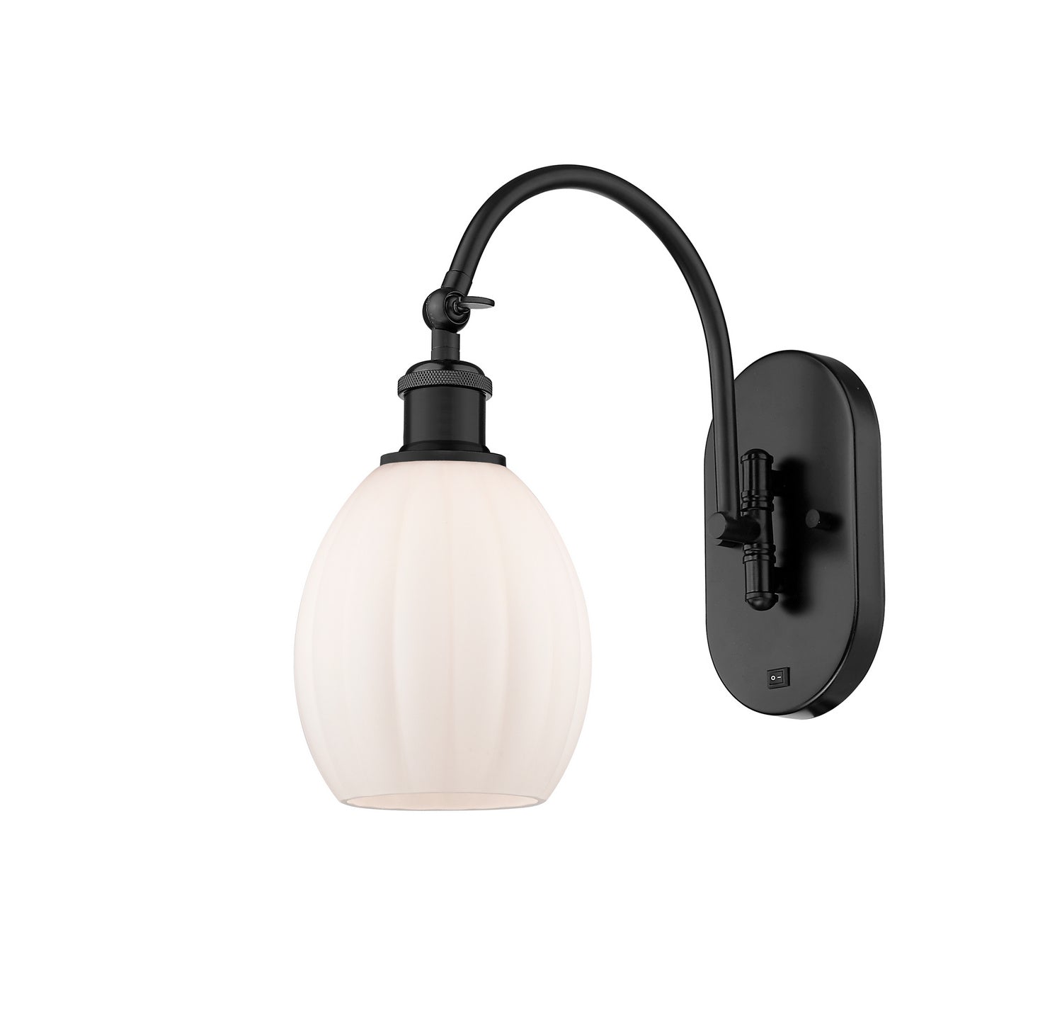 Innovations - 518-1W-BK-G81 - One Light Wall Sconce - Ballston - Matte Black