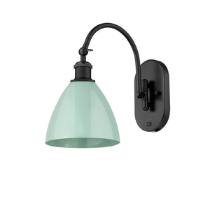 Innovations - 518-1W-BK-MBD-75-SF - One Light Wall Sconce - Ballston - Matte Black