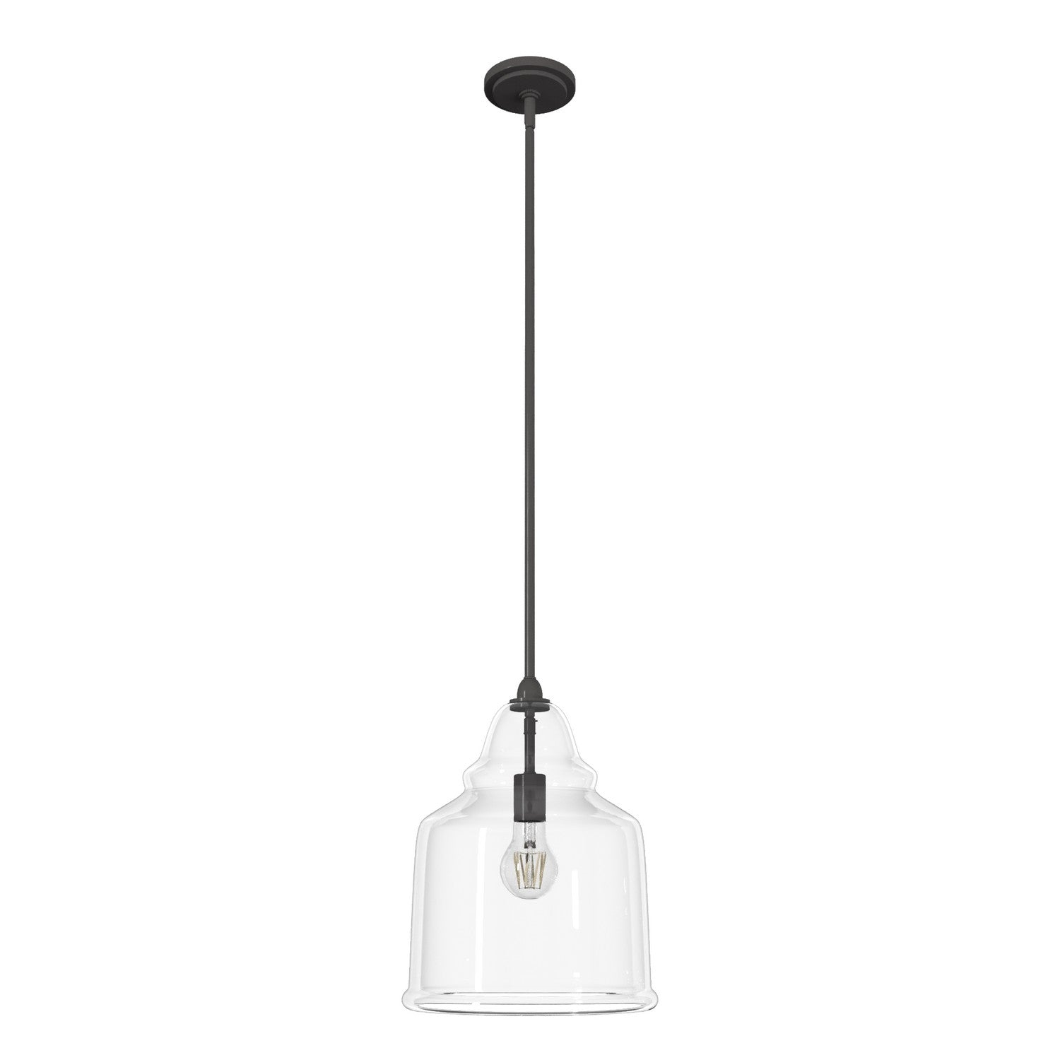 Hunter - 19654 - One Light Pendant - Dunshire - Noble Bronze