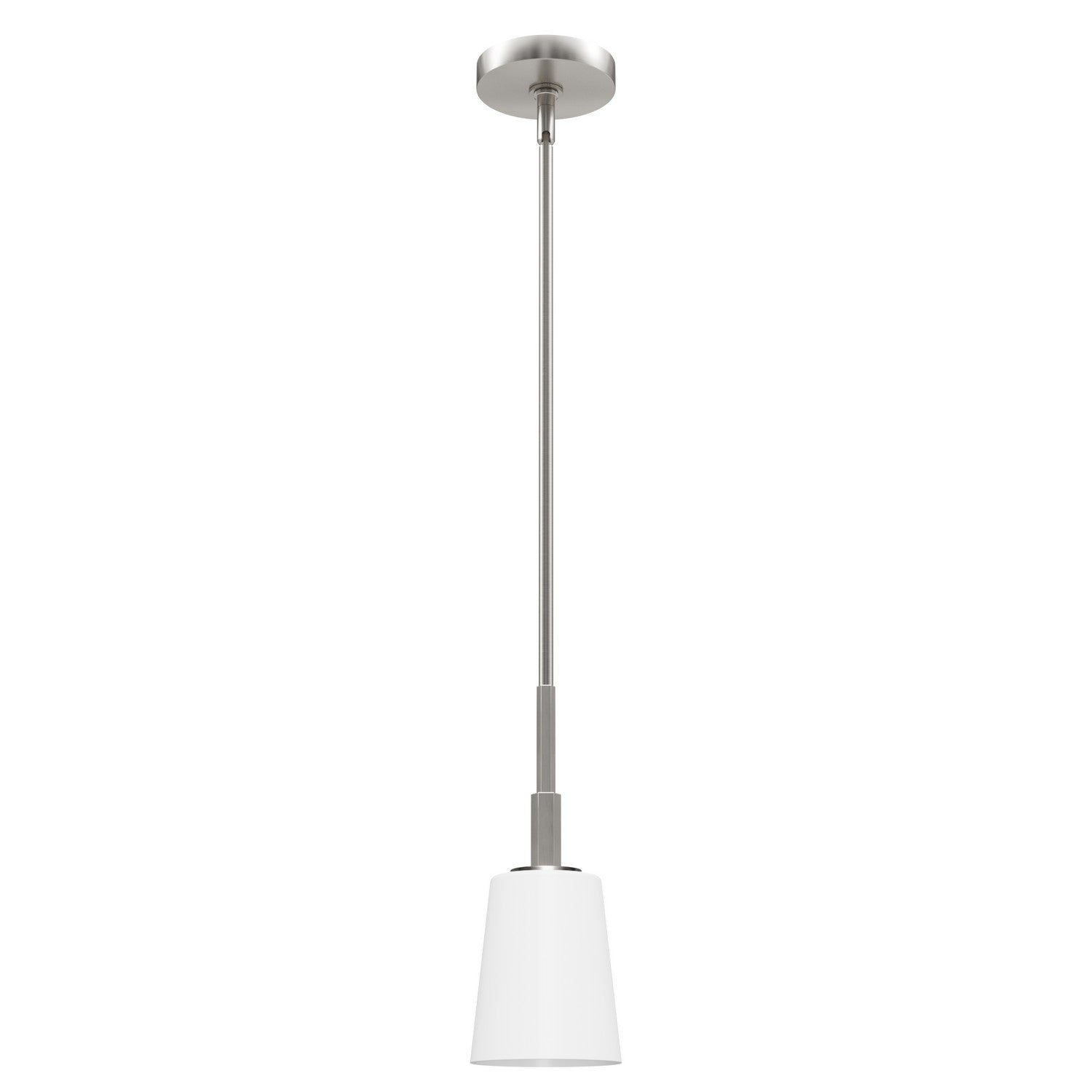 Hunter - 19887 - One Light Pendant - Nolita - Brushed Nickel