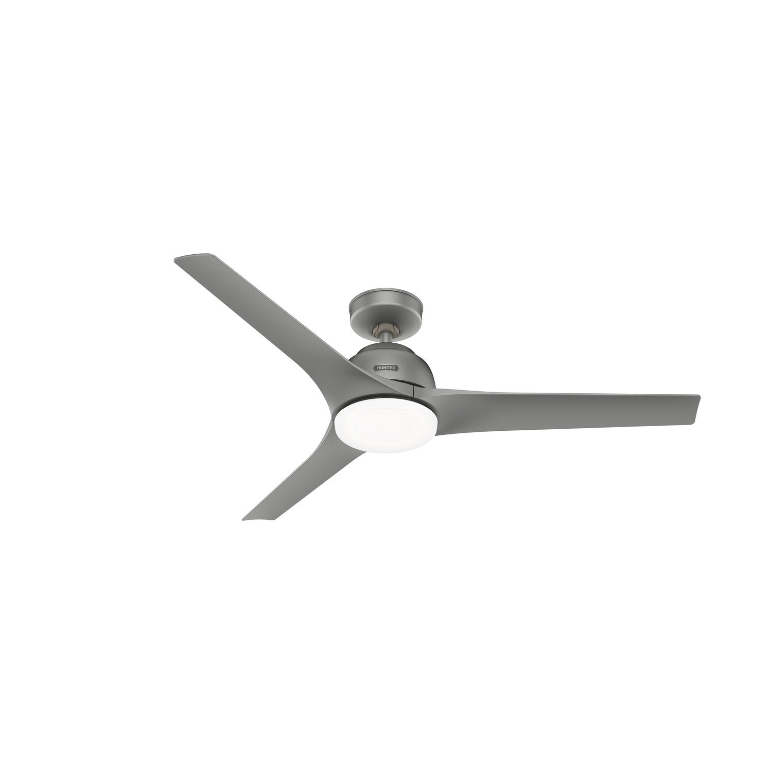 Hunter - 51586 - 52" Ceiling Fan - Gallegos - Matte Silver