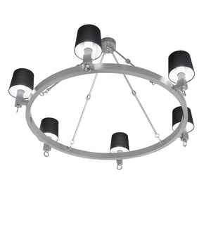 Meyda Tiffany - 229819 - LED Chandelier - Luebeck - Nickel