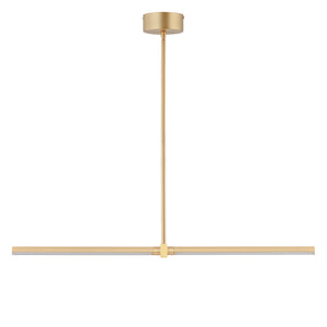 ET2 - E21355-GLD - LED Linear Pendant - Dorian - Gold