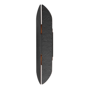ET2 - E30146-BKAB - LED Outdoor Wall Sconce - Tectonic - Black / Antique Brass