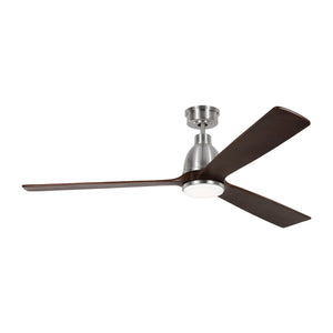 Visual Comfort Fan - 3BRYSM60BSD - 60"Ceiling Fan - Bryden - Brushed Steel