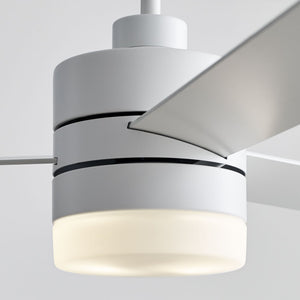 Generation Lighting. - 3ERAR52RZWD - 52"Ceiling Fan - Era - Matte White