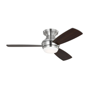 Visual Comfort Fan - 3IKR44BSD - 44"Ceiling Fan - Ikon - Brushed Steel