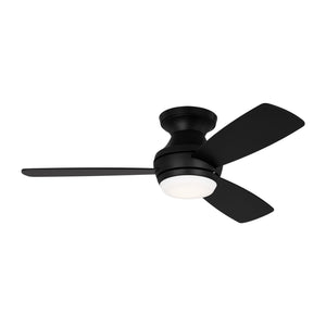 Visual Comfort Fan - 3IKR44MBKD - 44"Ceiling Fan - Ikon - Midnight Black