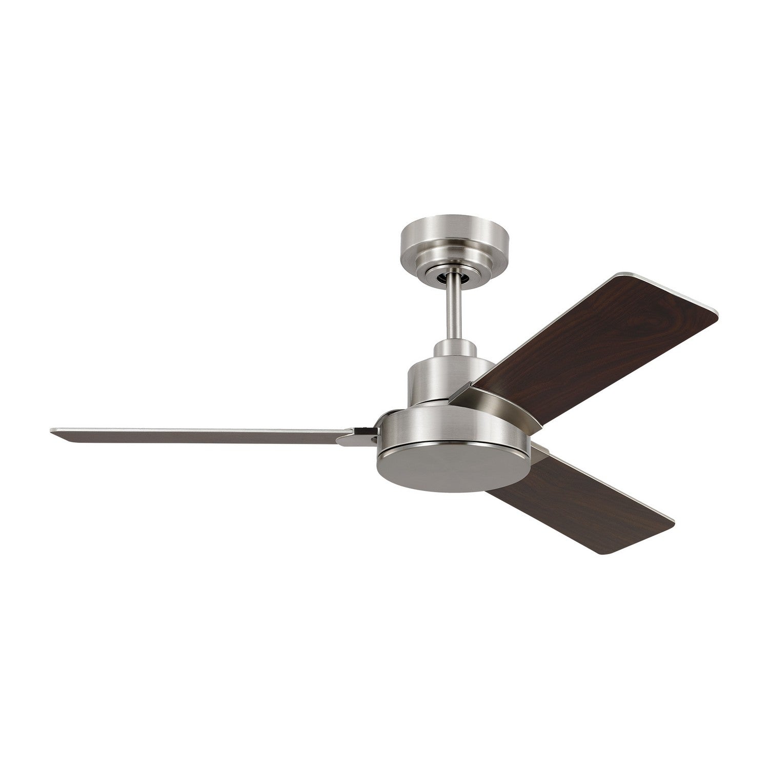 Generation Lighting. - 3JVR44BS - 44" Ceiling Fan - Jovie - Brushed Steel