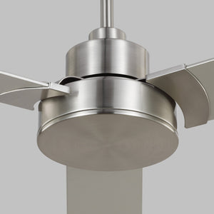 Generation Lighting. - 3JVR44BS - 44" Ceiling Fan - Jovie - Brushed Steel