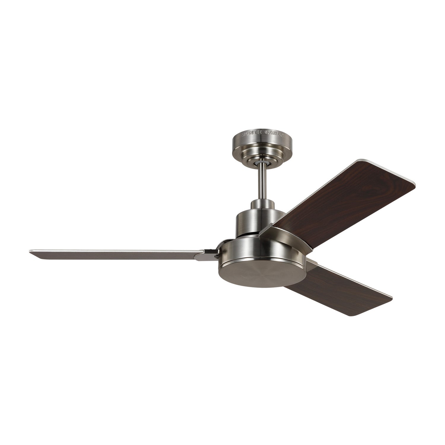 Generation Lighting. - 3JVR44BS - 44"Ceiling Fan - Jovie - Brushed Steel