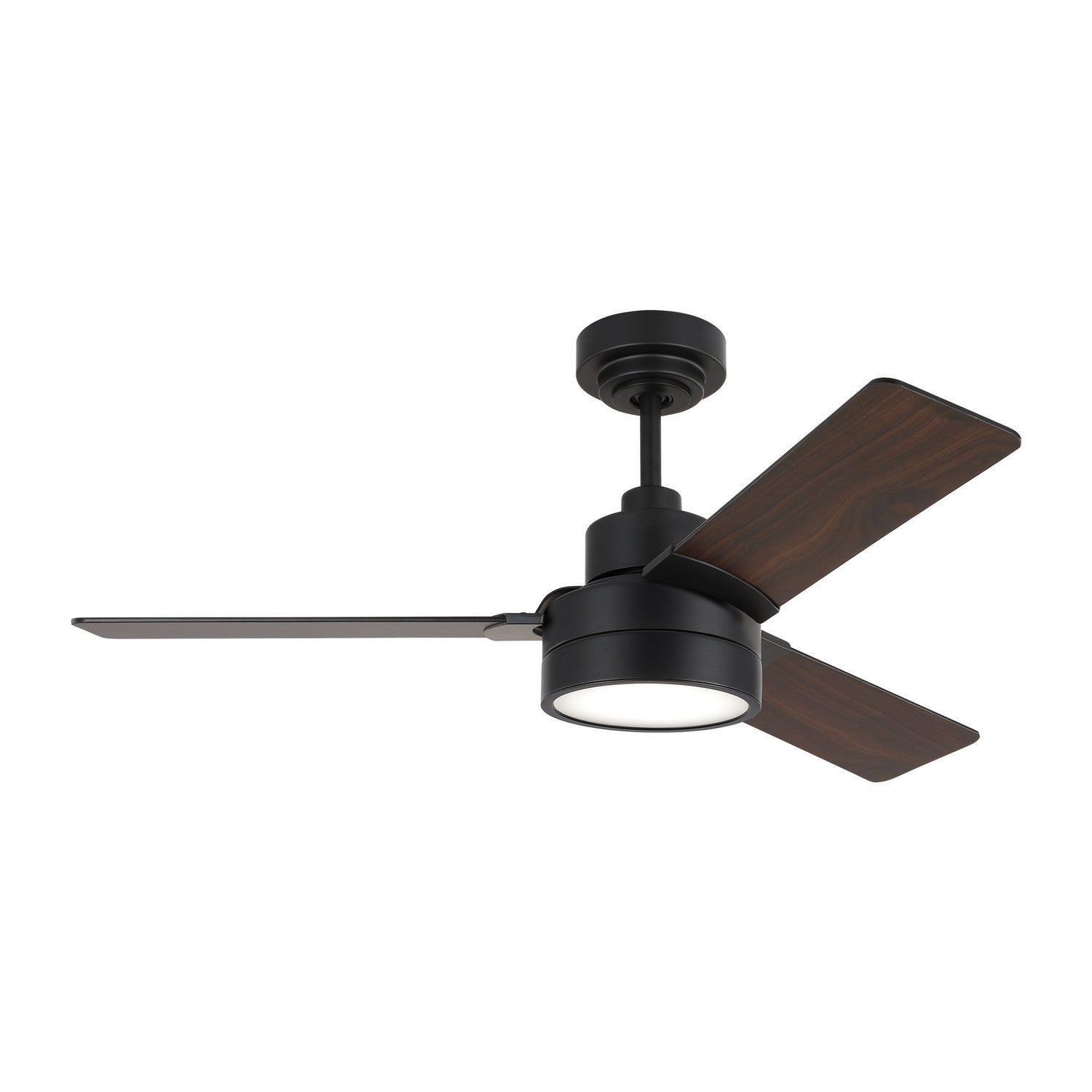 Generation Lighting. - 3JVR44MBK - 44" Ceiling Fan - Jovie - Midnight Black