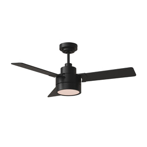 Generation Lighting. - 3JVR44MBKD - 44"Ceiling Fan - Jovie - Midnight Black