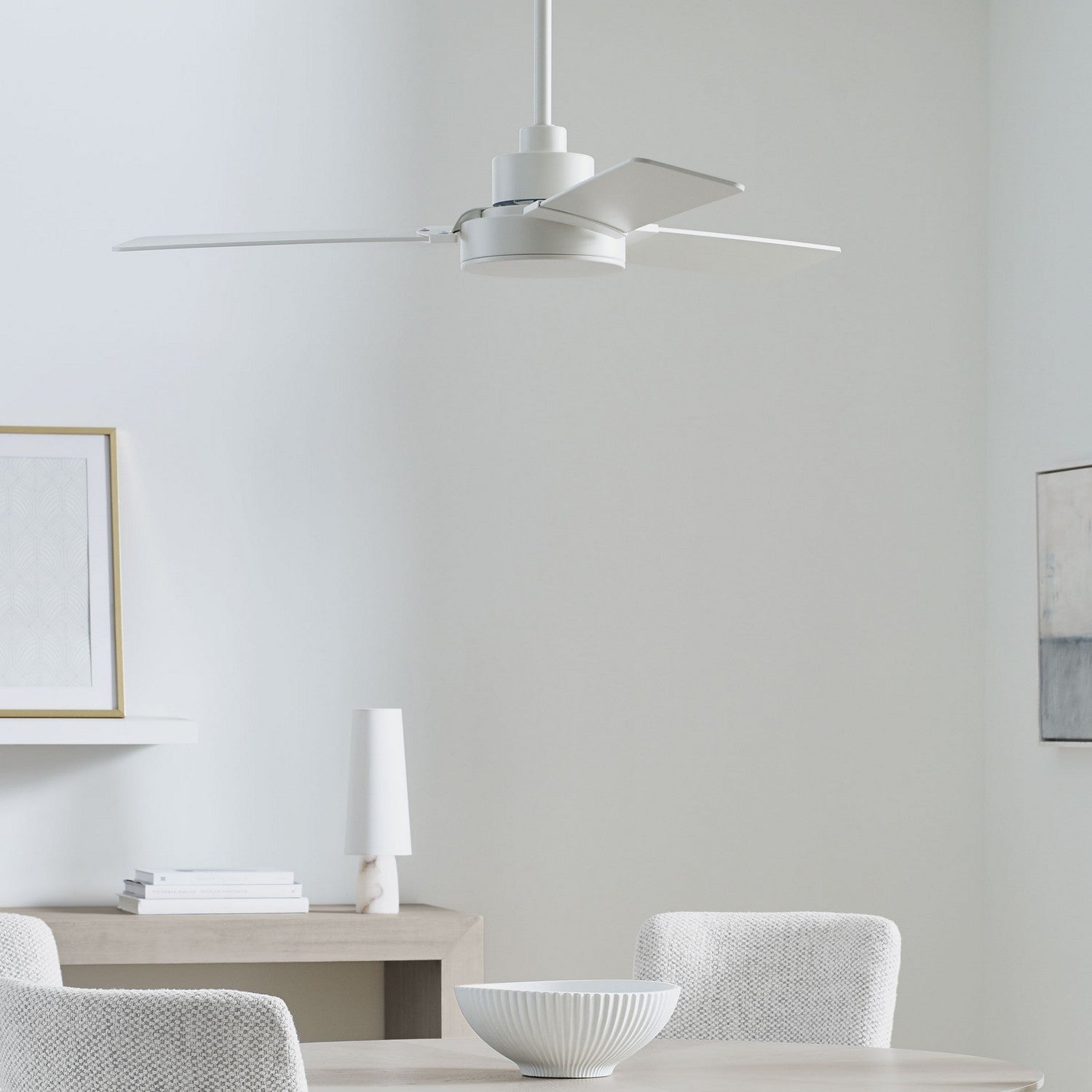 Generation Lighting. - 3JVR44RZW - 44"Ceiling Fan - Jovie - Matte White