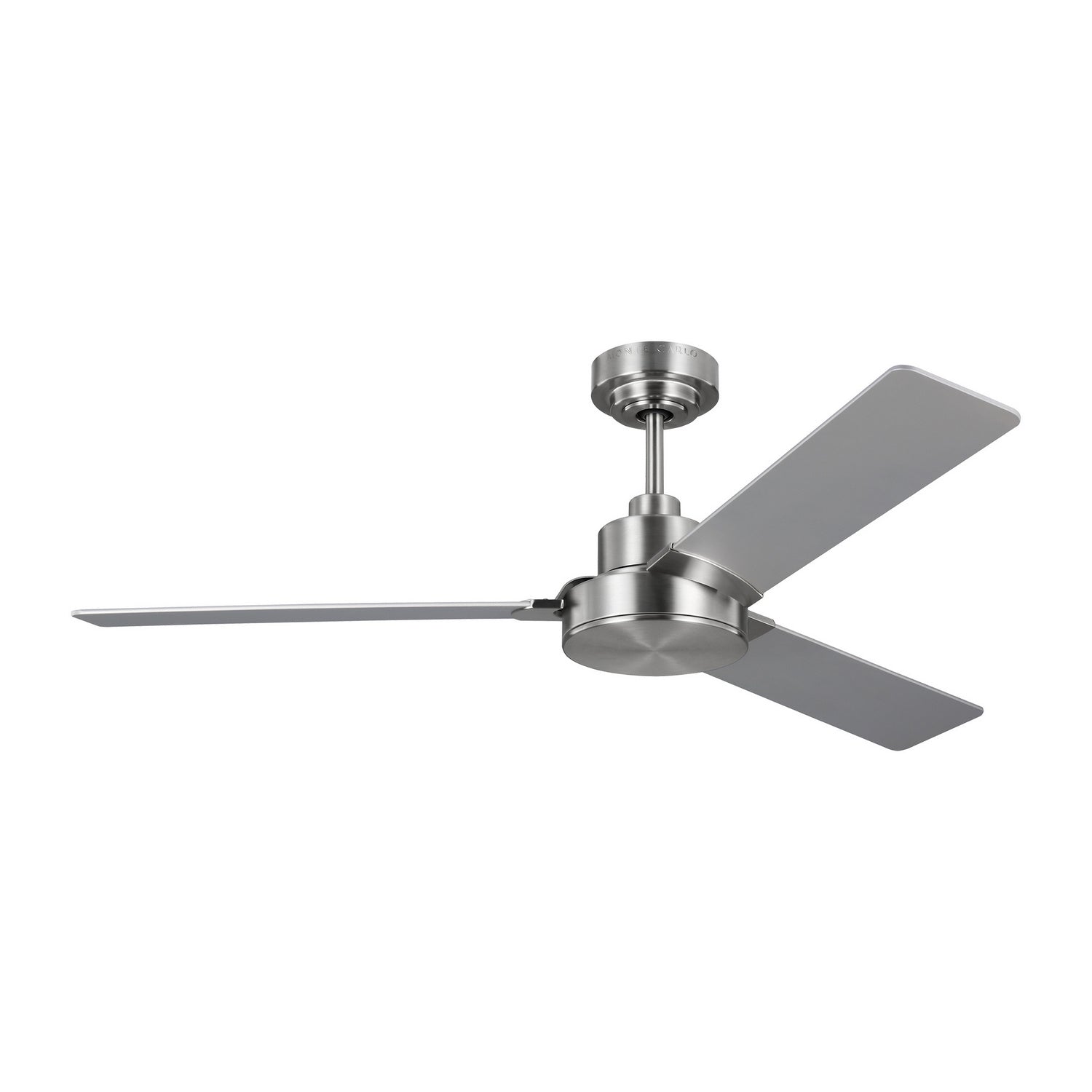 Generation Lighting. - 3JVR52BS - 52"Ceiling Fan - Jovie - Brushed Steel