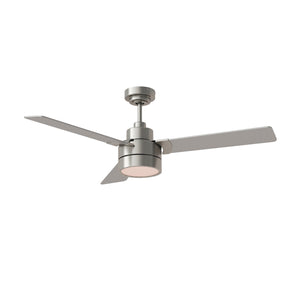 Generation Lighting. - 3JVR52BSD - 52"Ceiling Fan - Jovie - Brushed Steel