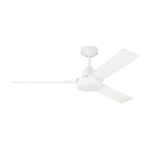 Generation Lighting. - 3JVR52RZW - 52"Ceiling Fan - Jovie - Matte White