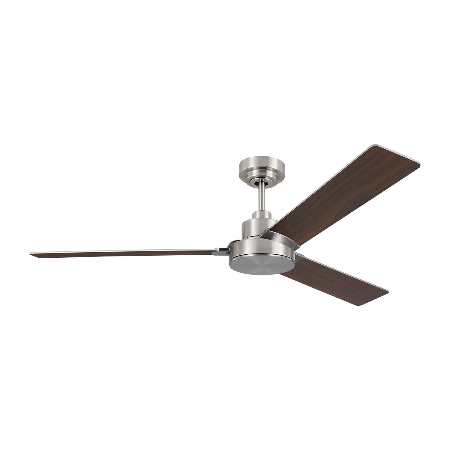 Generation Lighting. - 3JVR58BS - 58" Ceiling Fan - Jovie - Brushed Steel